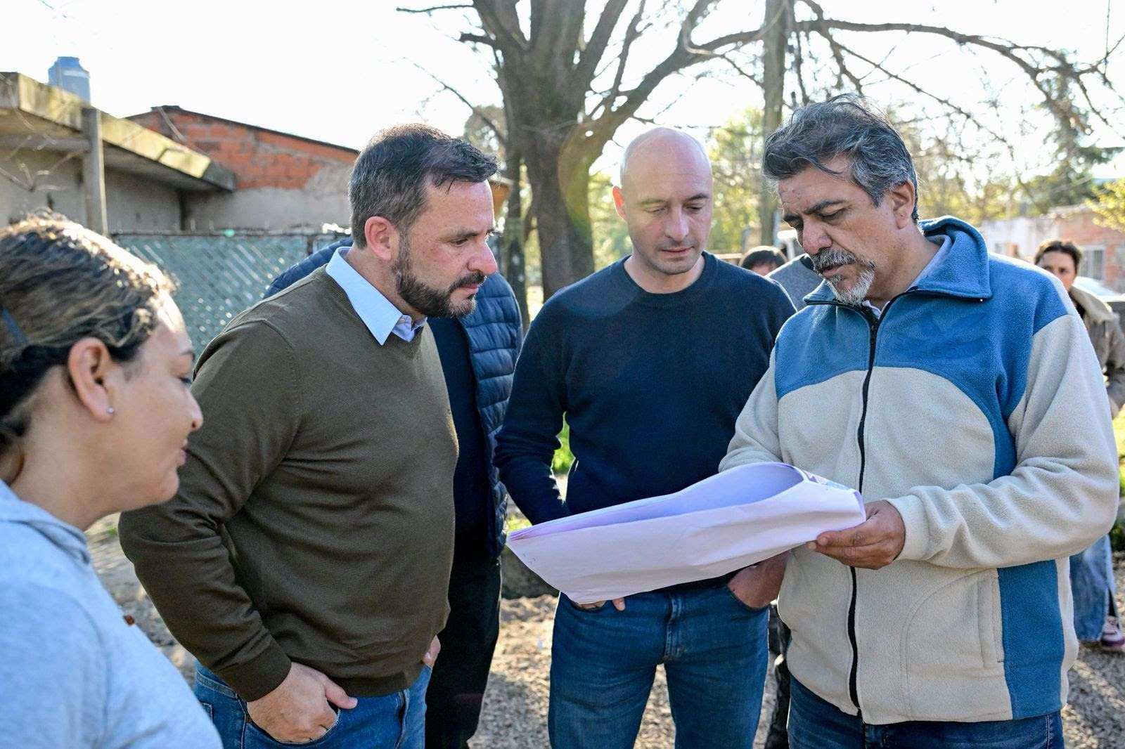 Siguen adelante las obras de estabilizado en las calles de Garín