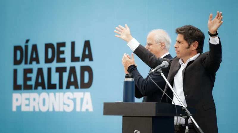 Kicillof: “Honrar a Perón es decirle ´basta´ a la política económica del Gobierno nacional”