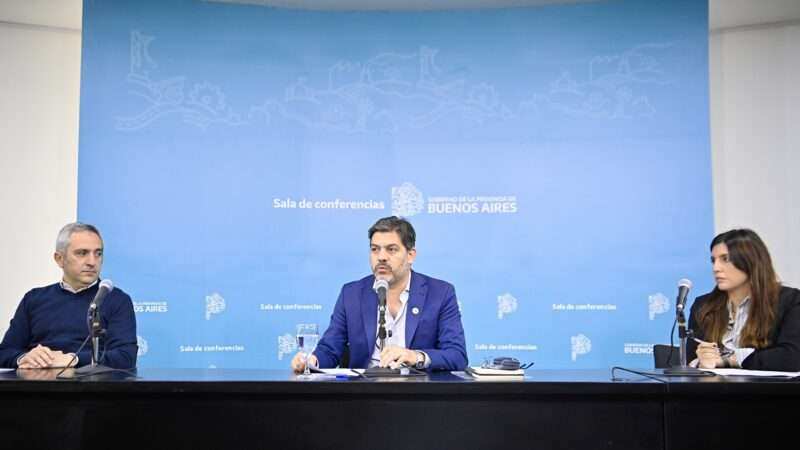 Los ministros Bianco, Larroque y Vilar destacaron las políticas bonaerenses frente al desinterés del Gobierno nacional
