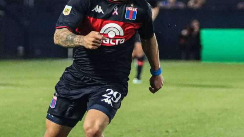 Tigre empató 2-2 con Barracas en un partido marcado por un penal no cobrado