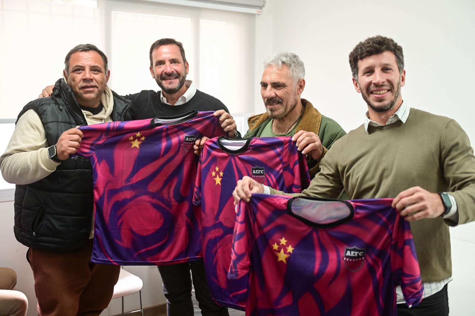 A pedido de sus socios fundadores, Ariel Sujarchuk asumió como presidente de Atlético Escobar