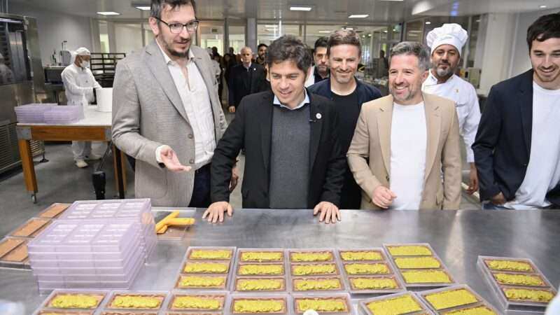 Kicillof recorrió fábricas en el Parque Industrial de Mar del Plata