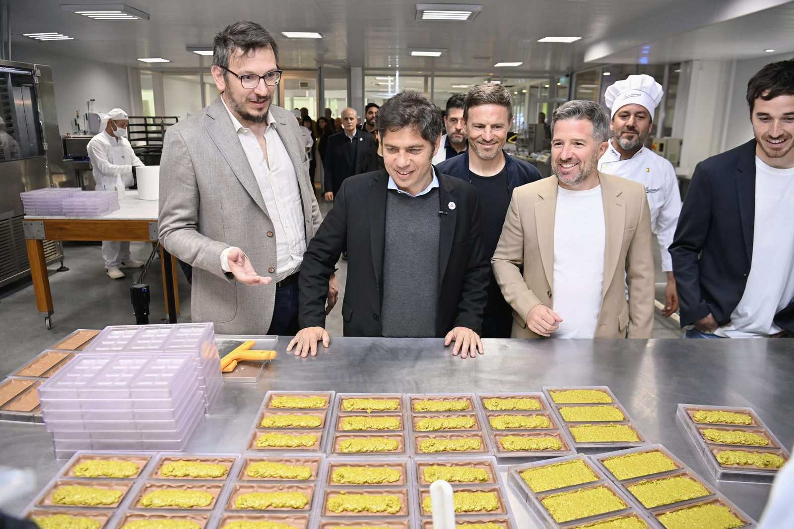 Kicillof recorrió fábricas en el Parque Industrial de Mar del Plata