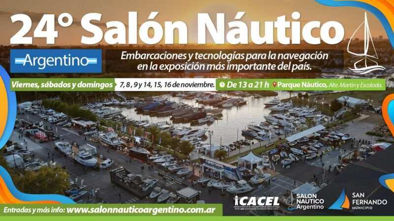 Vuelve el “Salón Náutico Argentino” a San Fernando