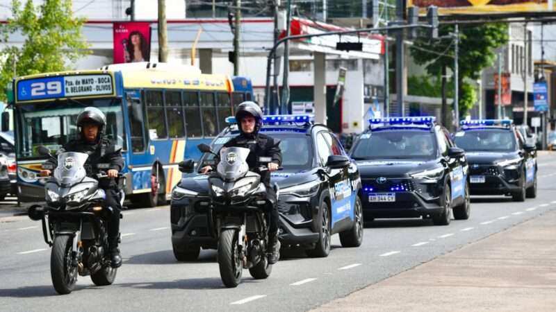 Vicente López incorporó nuevas patrullas de última generación para atrapar delincuentes