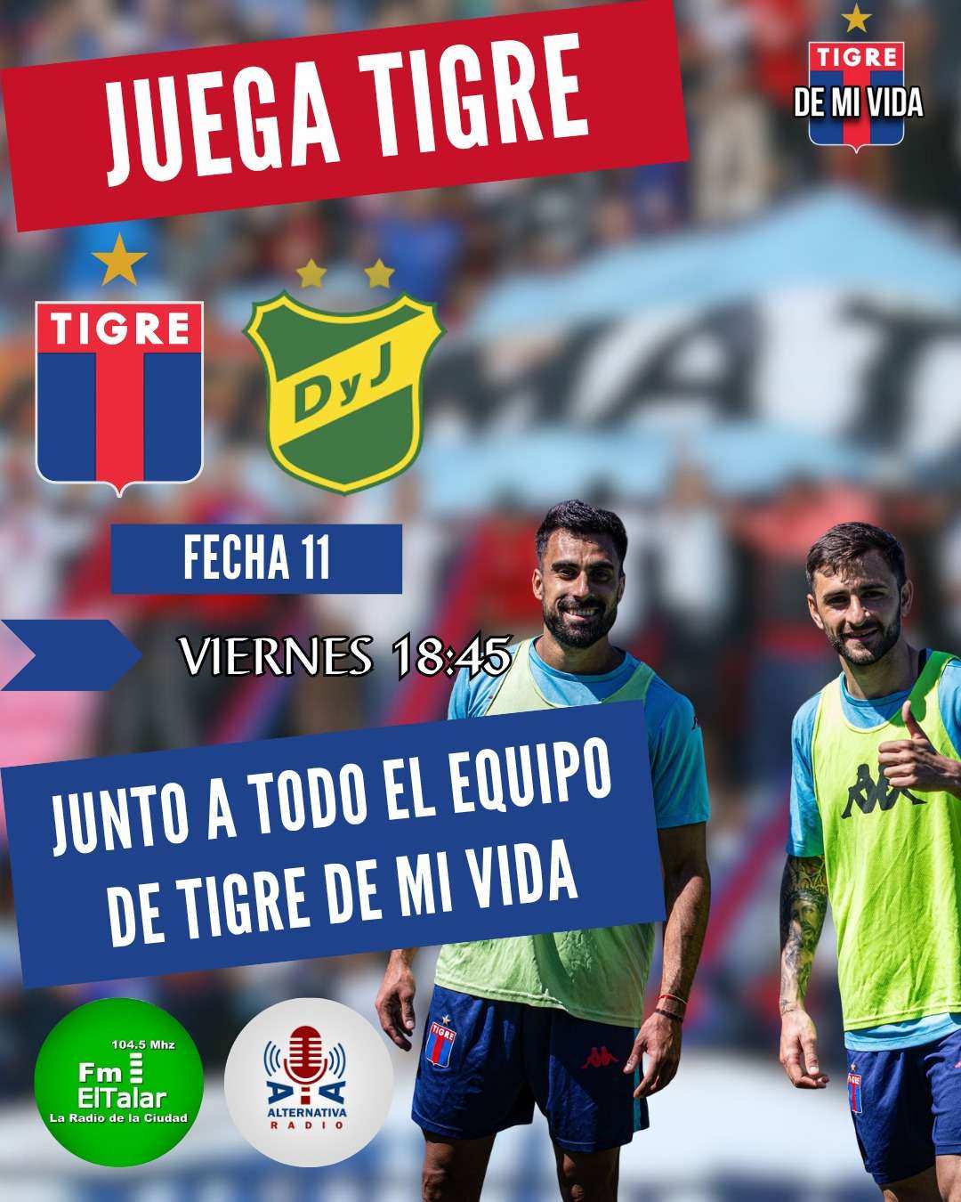Tigre recibe a Defensa en Victoria y quiere treparse a la cima del Clausura