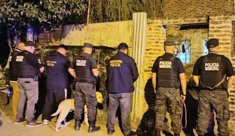 Importante Allanamiento Antidroga en Maquinista Savio: cuatro aprehendidos y un bunker desarticulado.