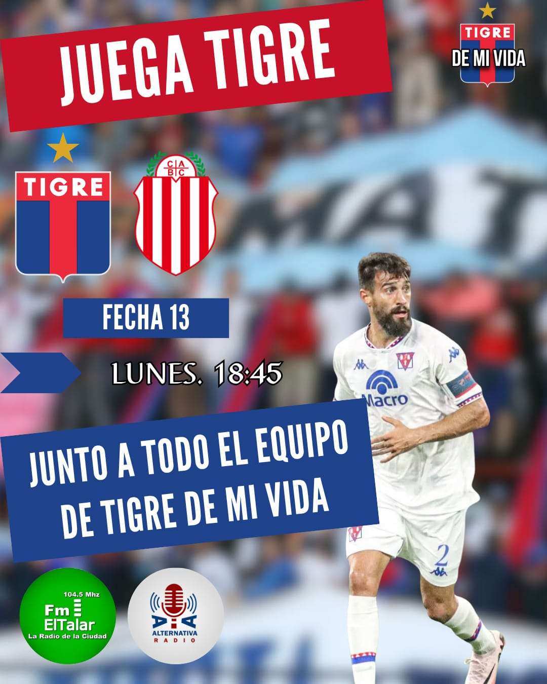 Tigre en busca del triunfo ante Barracas Central