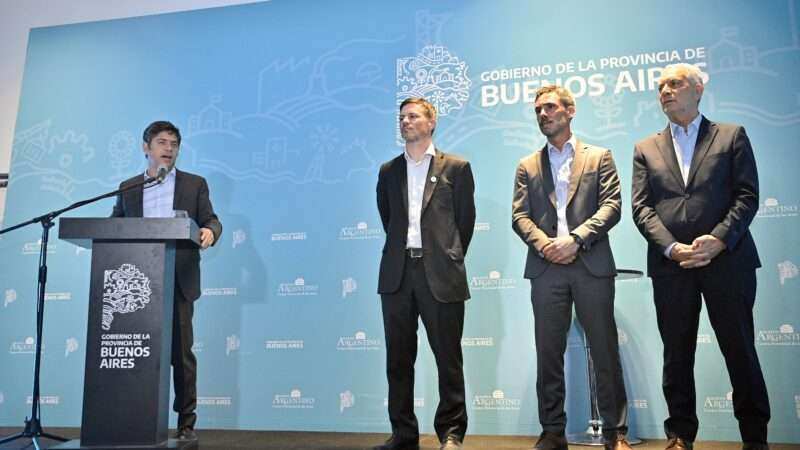 Kicillof: “El desafío del sector energético es crecer con trabajo argentino”