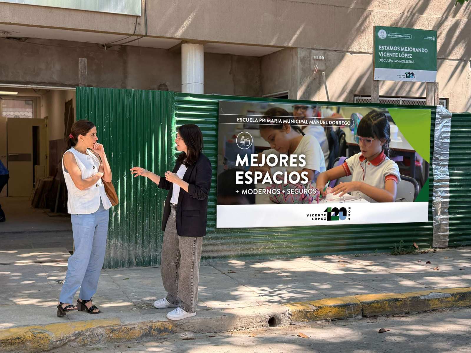 La escuela municipal Manuel Dorrego se amplía y moderniza para implementar la jornada completa