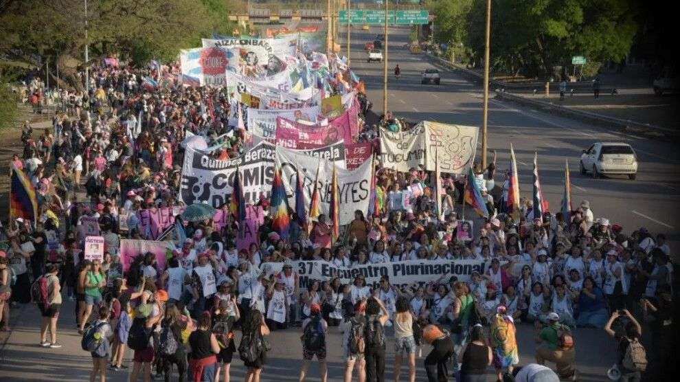 Más de 70 mil mujeres y diversidades colmaron Corrientes en un Encuentro Plurinacional marcado por la resistencia