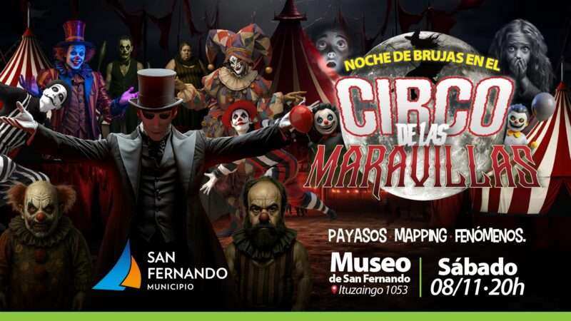 Un espectáculo de terror se presentará este sábado en el Museo de San Fernando