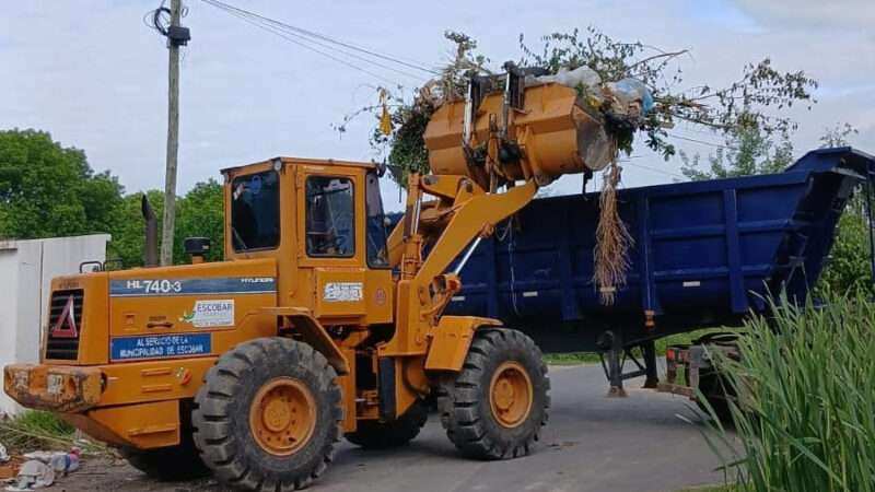 Escobar: sistema municipal de recolección de ramas