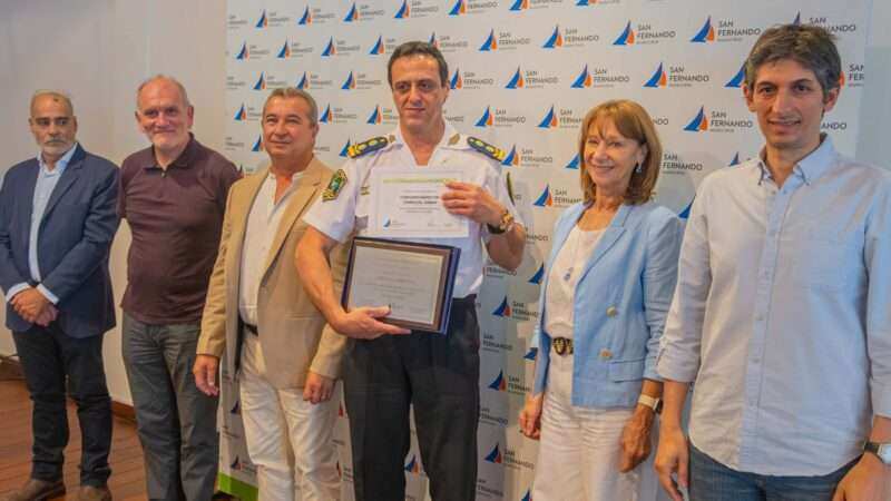 San Fernando celebró un homenaje en el Día de la Policía