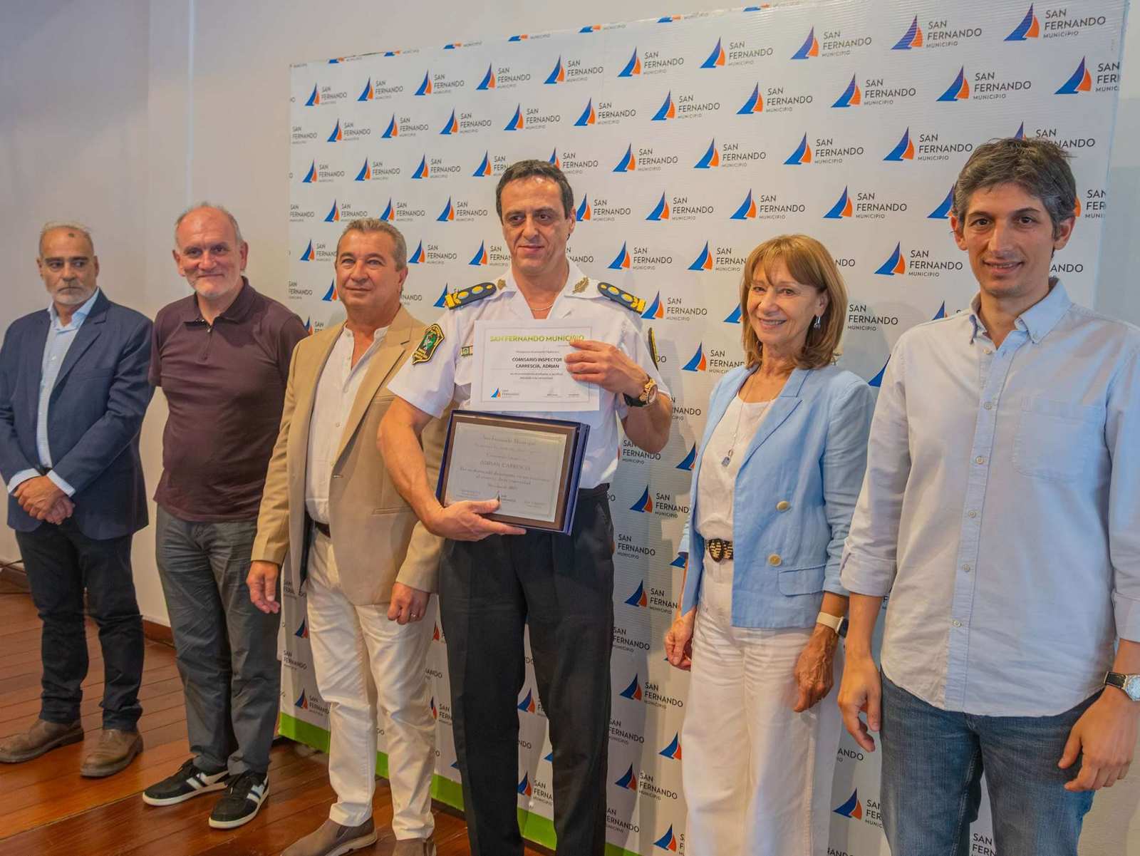 San Fernando celebró un homenaje en el Día de la Policía