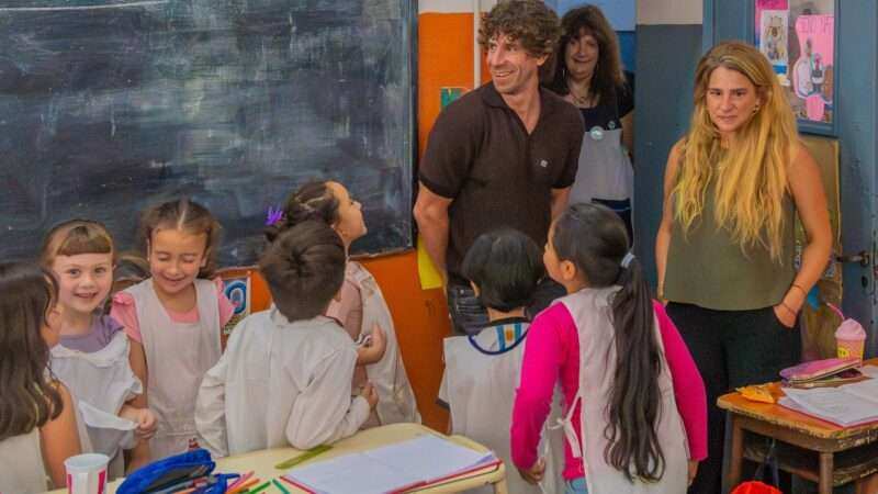 Juan Andreotti anunció cuáles son las 7 escuelas que el Municipio renovará durante el verano