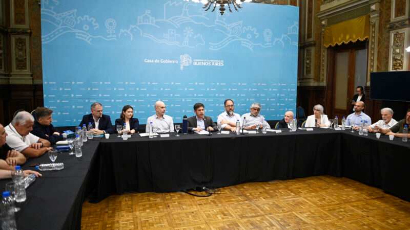 Kicillof se reunió con representantes del sector energético