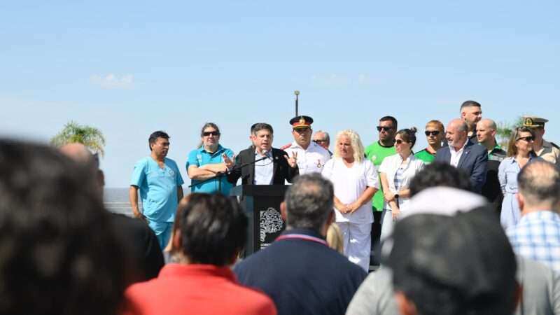 Kicillof presentó el Operativo Verano 2026 en Punta Lara