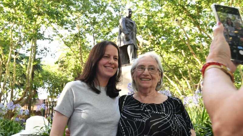 Soledad Martínez en la reinauguración de la Plaza Vicente López y Planes: “Esta plaza es un modelo de cómo gestionamos el espacio público”
