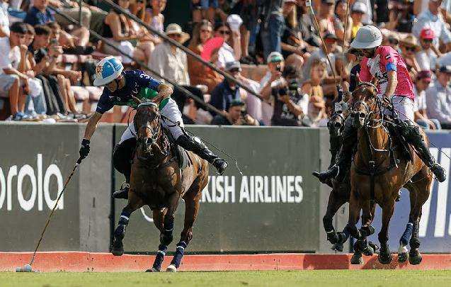 La Natividad / La Dolfina, primer finalista del 132° Abierto Argentino de Polo; El Overo UAE Polo, finalista del 9° Abierto Femenino