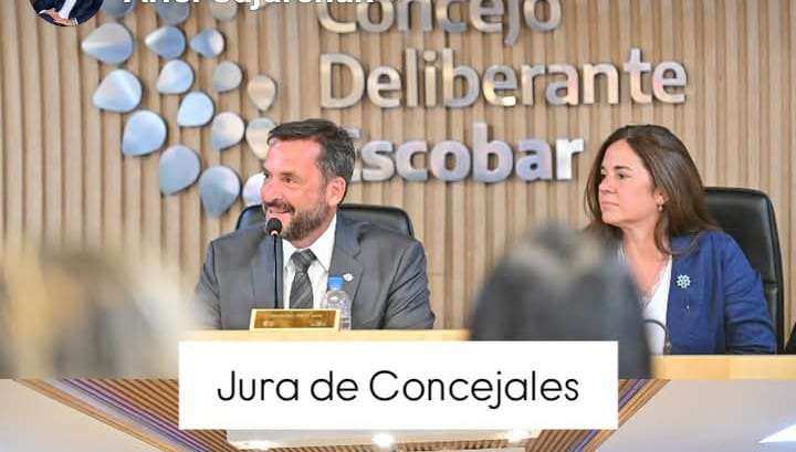 Juraron los nuevos concejales y quedó conformado el Honorable Concejo Deliberante de Escobar