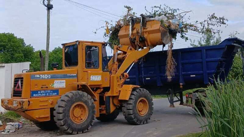 Escobar: sistema municipal de recolección de ramas