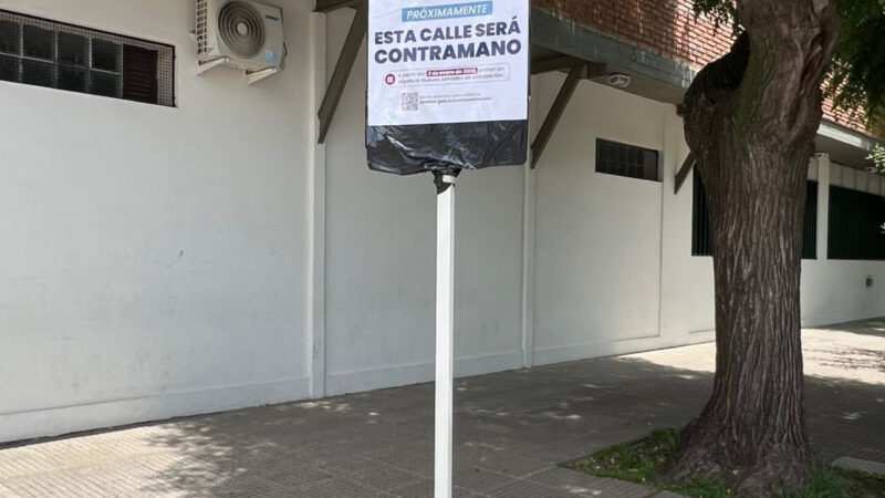 Plan de Ordenamiento de Tránsito: ya están colocados los nuevos carteles indicadores y sigue la campaña de difusión