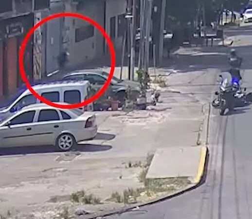 Perseguían para robar, pero fueron detenidos gracias al sistema de seguridad de Vicente López