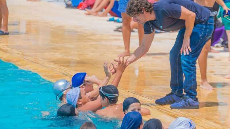 Juan Andreotti compartió el inicio de las Colonias de Verano de San Fernando