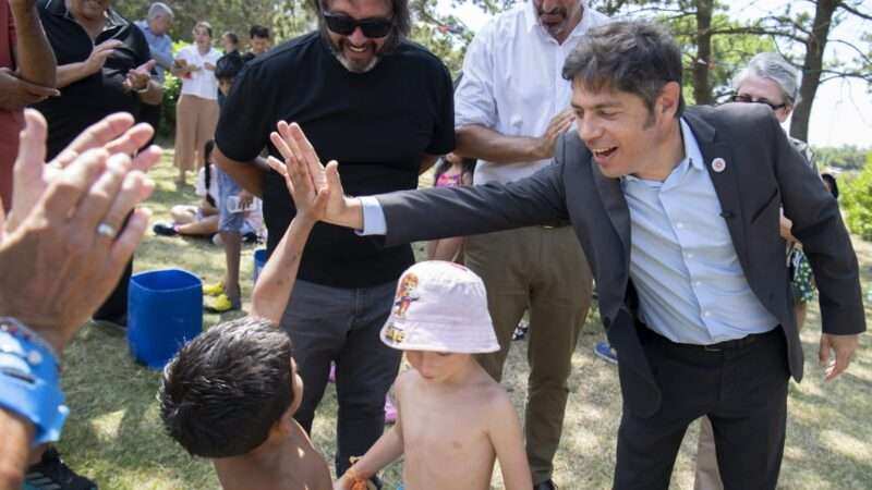 Kicillof dio inicio al programa Escuelas Abiertas en Verano 2026