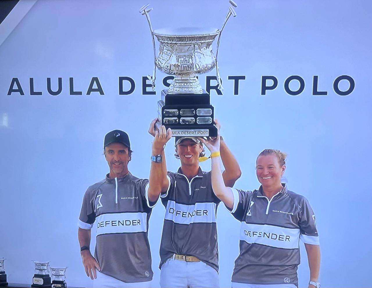 Defender, campeón del AlUla Desert Polo 2026