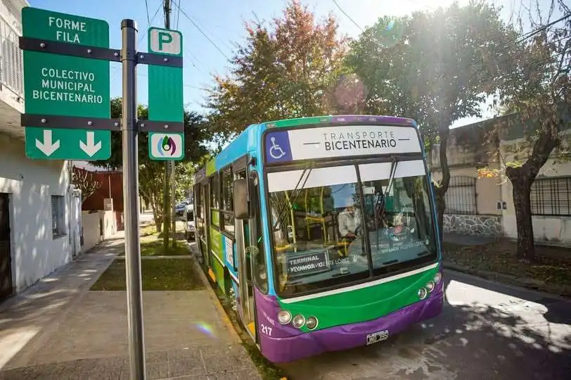 Un mes sin el Transporte Bicentenario     en Vicente López