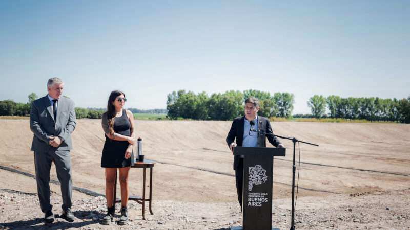 La Provincia cerró un basural a cielo abierto en Navarro e inauguró una nueva celda sanitaria