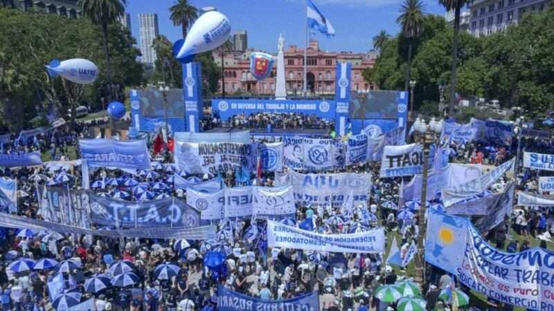 La CGT convoca a paro general y paralizará el transporte el día que Diputados trate la reforma laboral