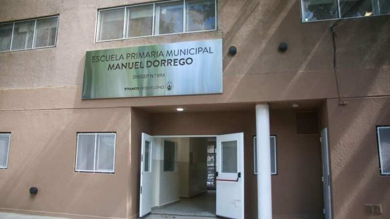 Avanzan las obras de ampliación y modernización en la escuela Manuel Dorrego