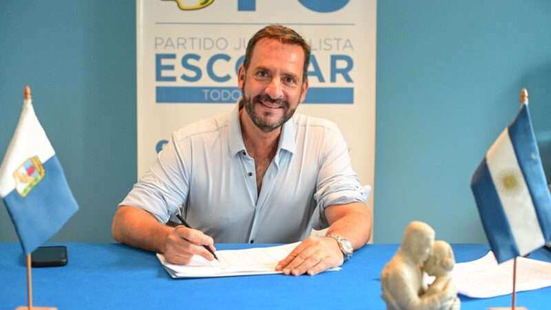 Ariel Sujarchuk consensuó una lista de unidad y continuará al frente del PJ Escobar