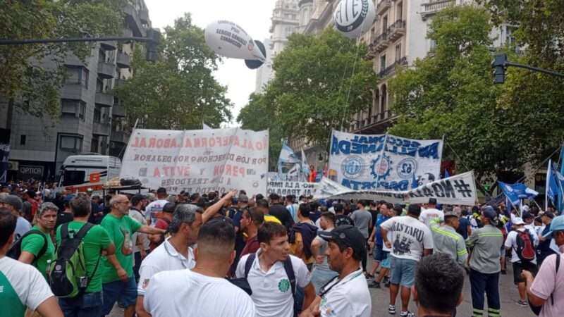 ATE San Fernando se movilizó al Congreso contra la reforma laboral: “Es un retroceso histórico en los derechos de los trabajadores”