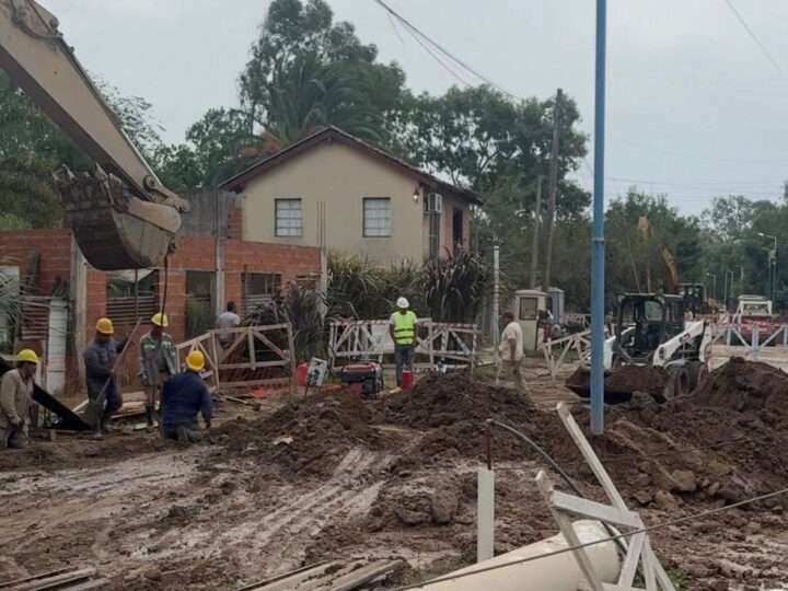 Finalizan obras cloacales en Ing. Maschwitz tras las gestiones de Sujarchuk ante AySA