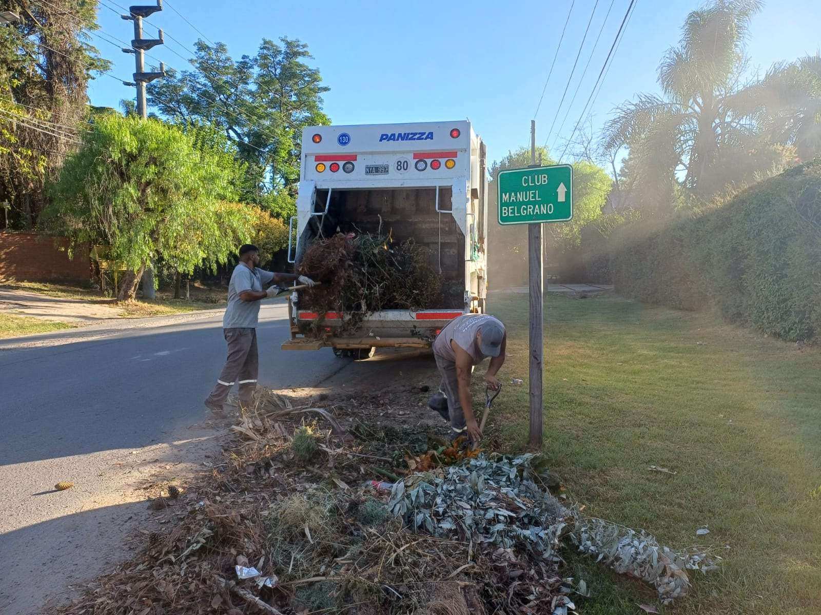 Escobar: sistema municipal de recolección de ramas