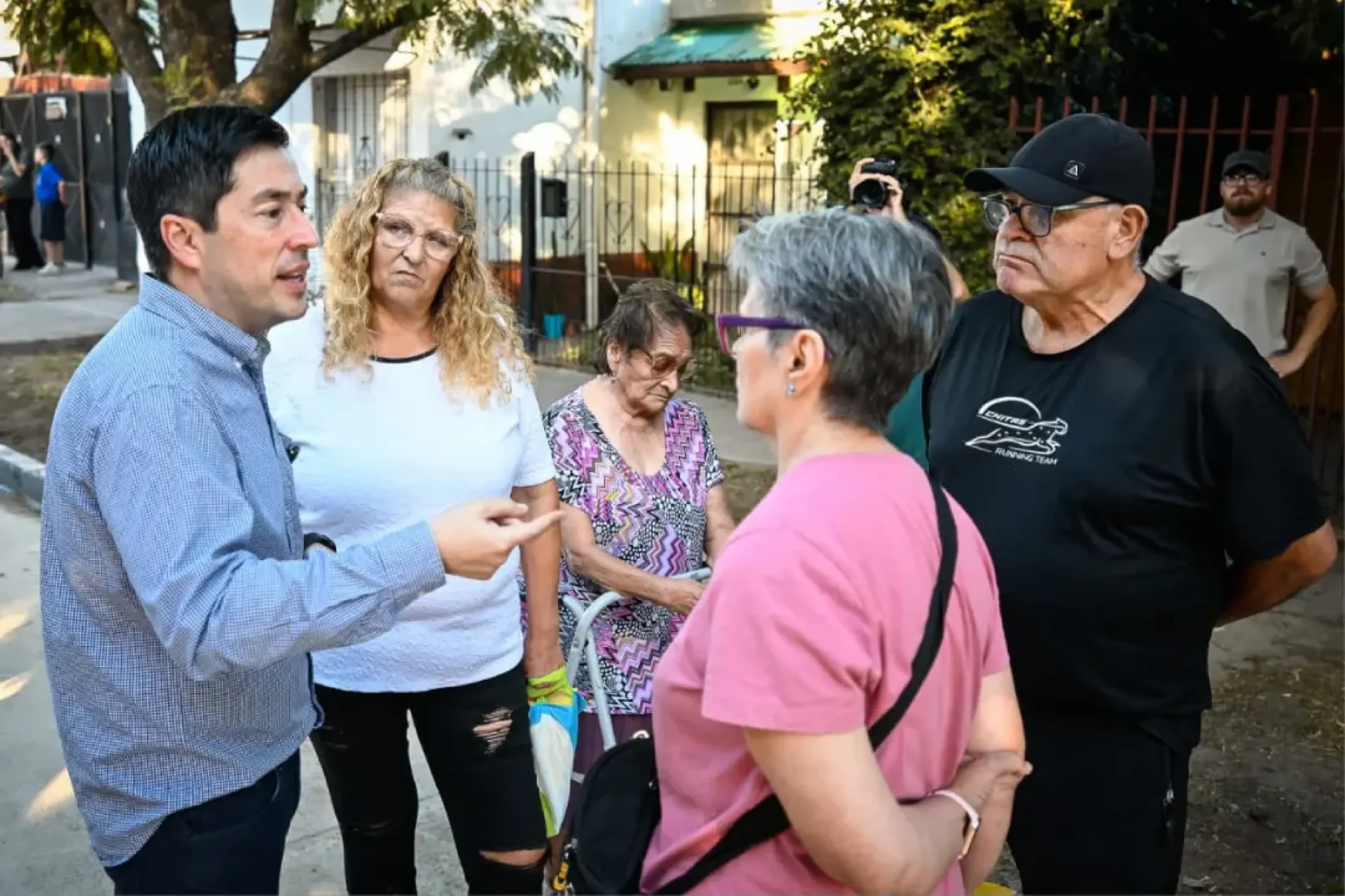 Nardini habilitó una nueva pavimentación en Ing. Adolfo Sourdeaux