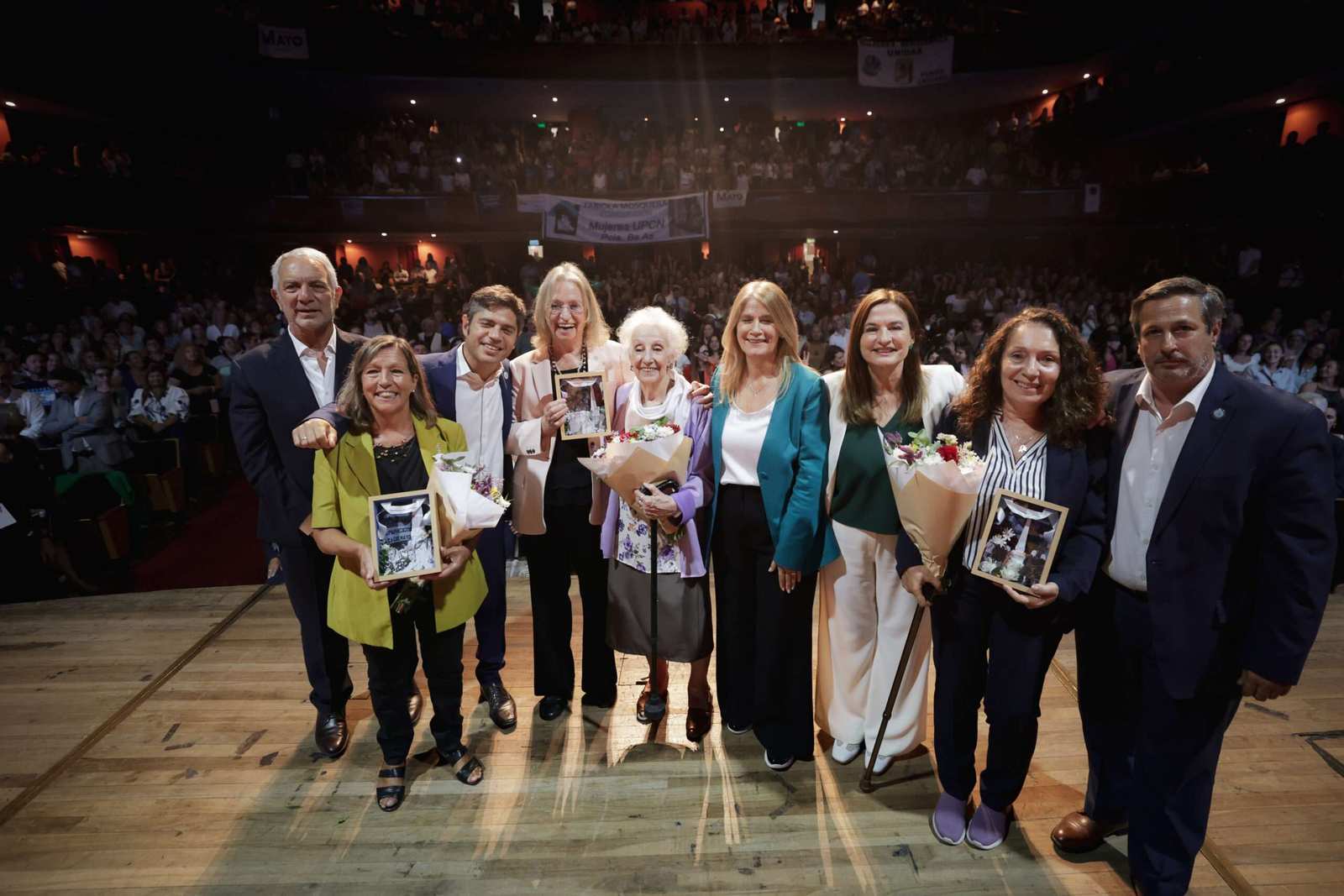 Kicillof participó del cierre de las jornadas por el Día Internacional de la Mujer Trabajadora