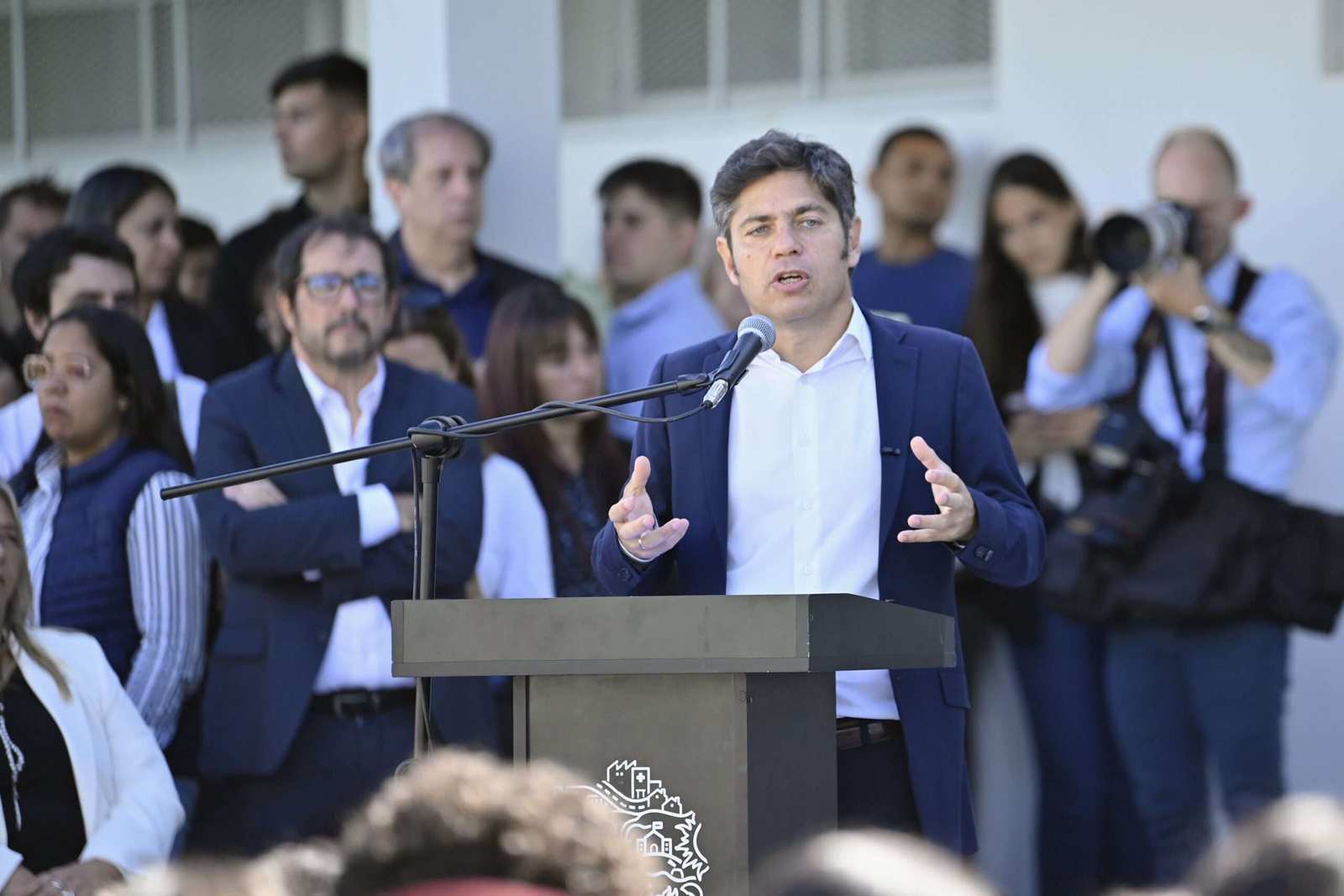 Kicillof inauguró la nueva Secundaria N°8 en Ensenada: inversión, infraestructura y defensa de la educación pública