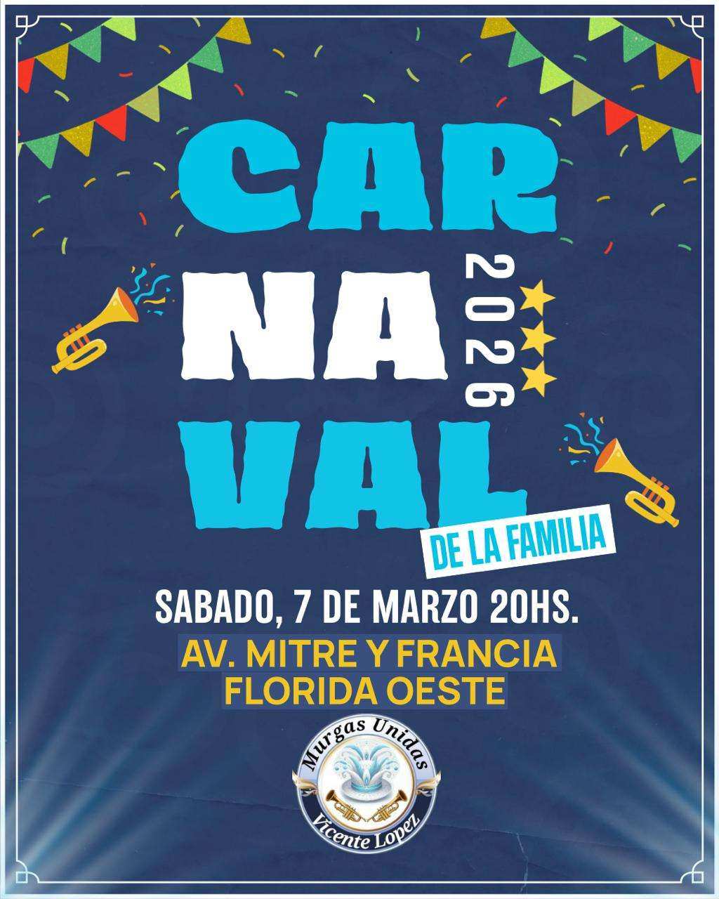 🎭 Carnaval de la Familia 2026: Florida Oeste celebra en comunidad y solidaridad