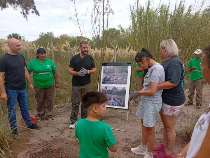 Ariel Sujarchuk: “Escobar es solidario y hoy lo volvió a demostrar con vecinos trabajando por su comunidad”
