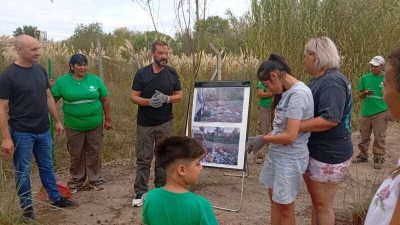 Ariel Sujarchuk: “Escobar es solidario y hoy lo volvió a demostrar con vecinos trabajando por su comunidad”