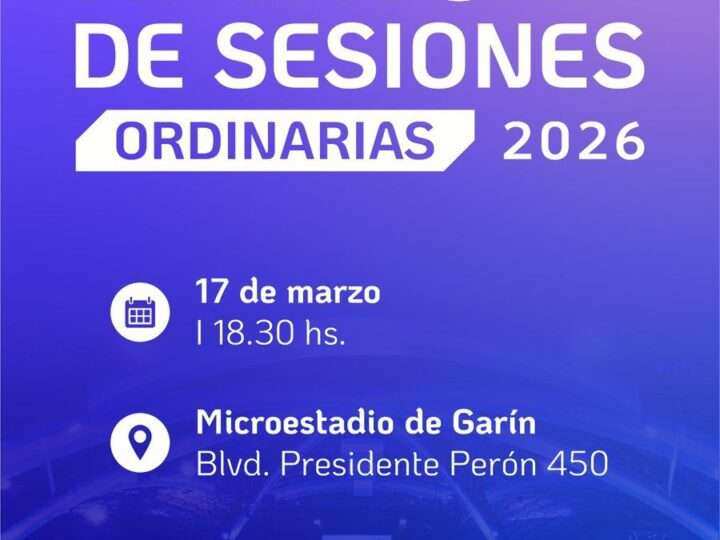 Sujarchuk abre las Sesiones Ordinarias 2026  del HCD de Escobar 