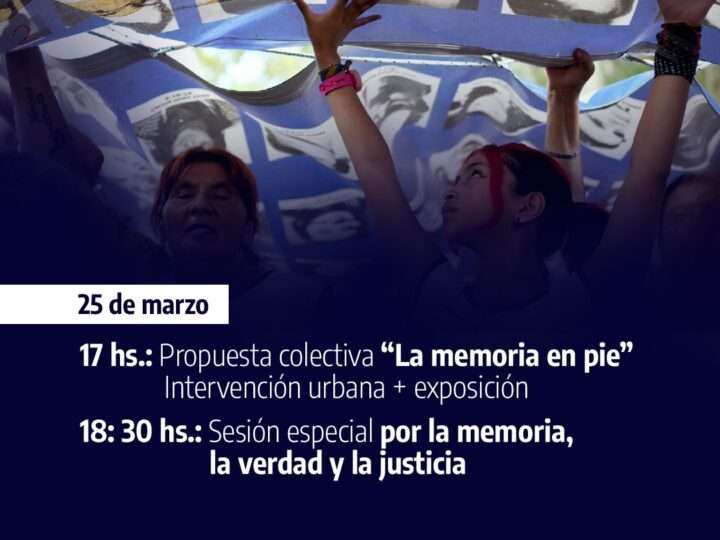 Escobar conmemora los 50 años del golpe de Estado con actividades por la memoria