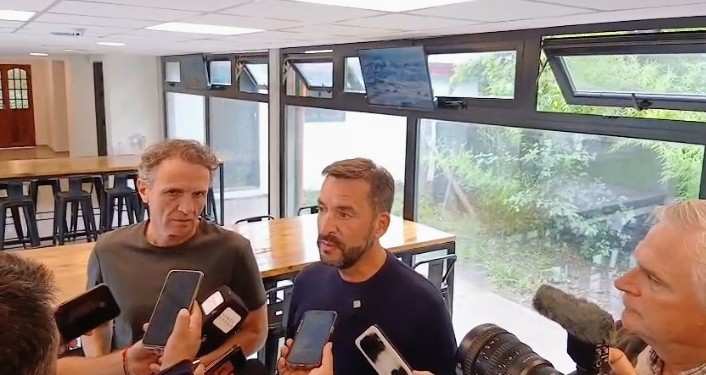 Katopodis y Sujarchuk en Escobar: obra pública, críticas a Milei y un mensaje hacia el 2027