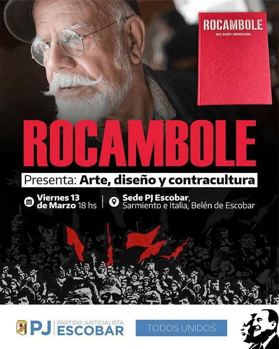 Viernes 13 de marzo – Presentación de “Arte, diseño y contracultura” en el PJ Escobar