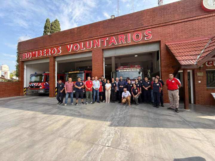 Escobar recupera un predio y lo destina a Bomberos de Maschwitz para un nuevo Centro de Entrenamiento